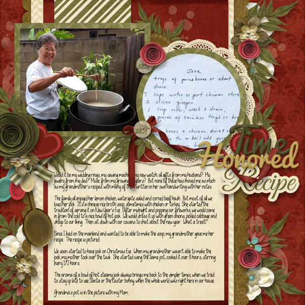 2013-10 Survivor Week #2 Magical - Time Honored Recipe