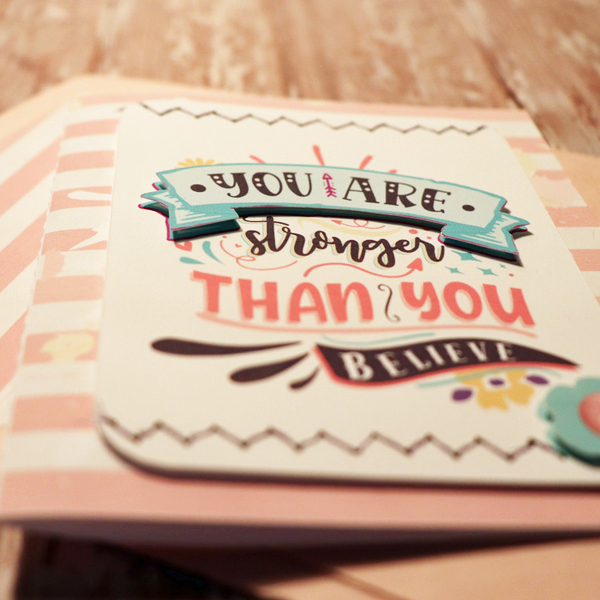 You Are Stronger Than You Believe Card Details