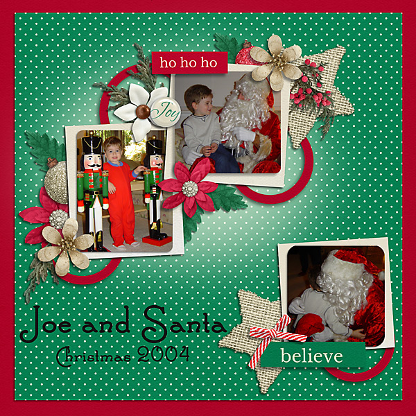 Joe and Santa