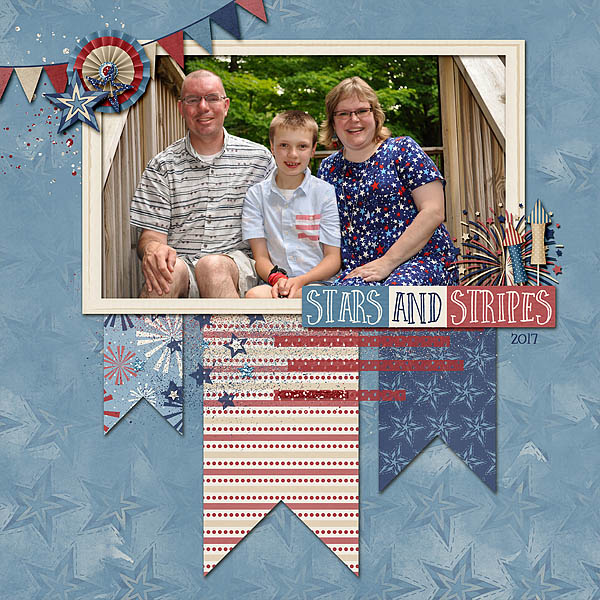 4th of July Family Photo