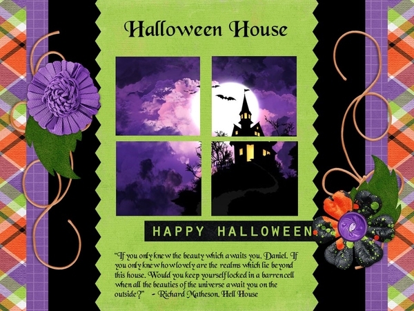 Halloween House - November 2016 Template #1 Challenge
