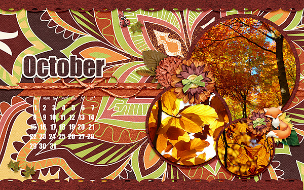 October Desktop (September Challenge)