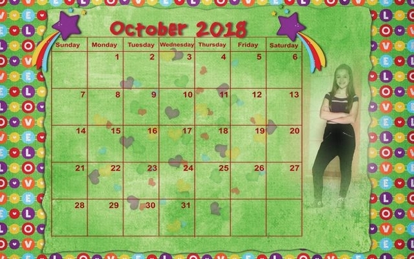 201810 Calendar