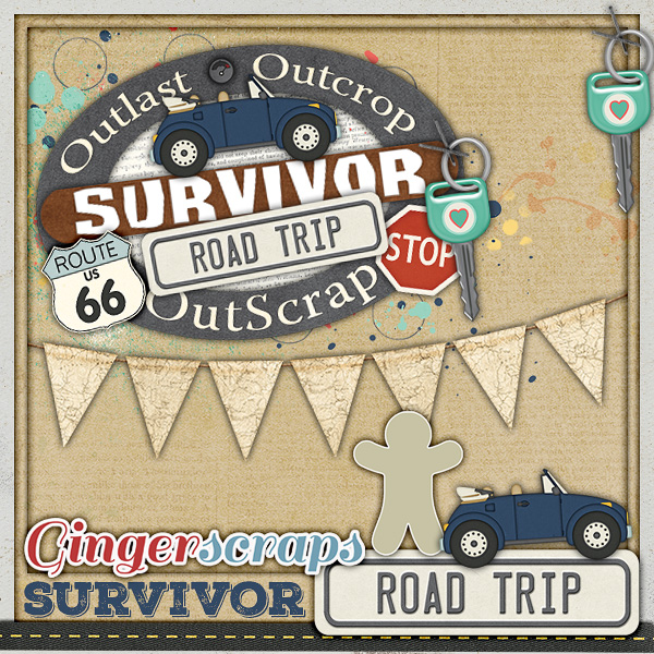 Scrapping Survivor 8 *Road Trip*